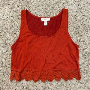 Forever 21 cropped tank top